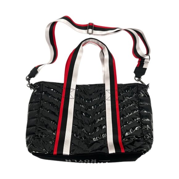 Think Royln Black & Red Large Classic Tote | Inner Pockets - Picture 1 of 11